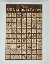 Load image into Gallery viewer, US National Parks Wall Tracker | Bagger
