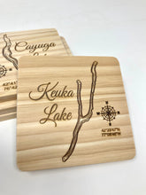 Load image into Gallery viewer, Topographic Finger Lakes Coasters
