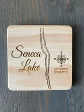 Load image into Gallery viewer, Topographic Finger Lakes Coasters