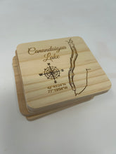 Load image into Gallery viewer, Topographic Finger Lakes Coasters
