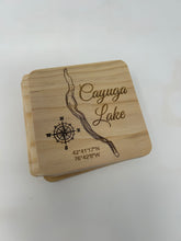 Load image into Gallery viewer, Topographic Finger Lakes Coasters
