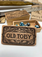 Load image into Gallery viewer, Tobacco Dice Box | Longbottom Leaf or Old Toby
