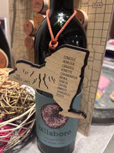 Load image into Gallery viewer, New York State Finger Lakes Ornament | Christmas Gift | Handcrafted Wood
