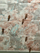 Load image into Gallery viewer, Hiking Boot Map Pins - Set of 12
