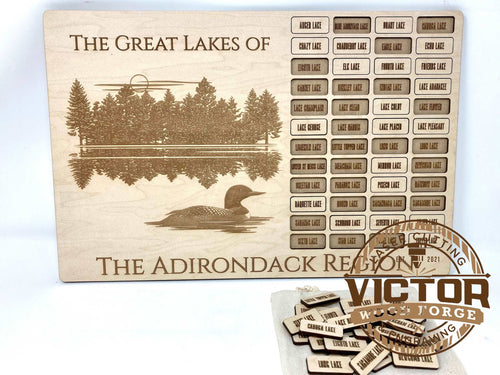 Great Lakes of the Adirondacks Tracker