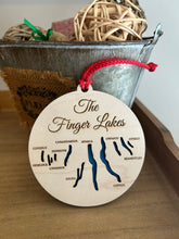 Load image into Gallery viewer, Finger Lakes Christmas Ornaments
