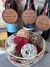 Load image into Gallery viewer, Individual Finger Lakes Ornaments | Lake Facts | NY Christmas Gift
