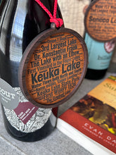 Load image into Gallery viewer, Individual Finger Lakes Ornaments | Lake Facts | NY Christmas Gift
