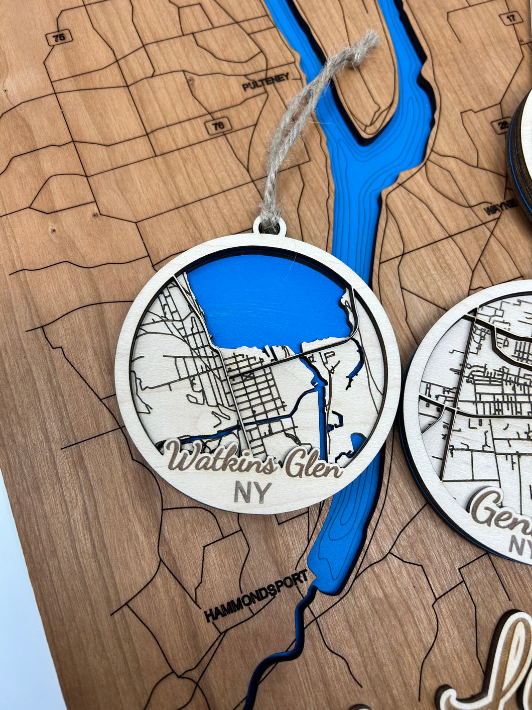 Finger Lakes LakeTown Ornaments