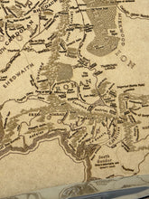 Load image into Gallery viewer, Lord of the Rings Map | Middle Earth
