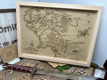 Load image into Gallery viewer, Lord of the Rings Map | Middle Earth
