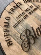 Load image into Gallery viewer, Custom Bourbon Barrel Lid Engraving
