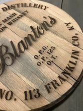 Load image into Gallery viewer, Custom Bourbon Barrel Lid Engraving
