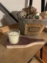 Load image into Gallery viewer, Wine Barrel Stave Wine Bottle Votive Candle Holder
