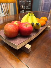Load image into Gallery viewer, Wine Barrel Tray Table Center Piece | Serving Tray - Small
