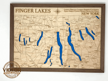 Load image into Gallery viewer, Finger Lakes Map
