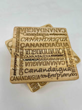 Load image into Gallery viewer, Finger Lakes Letter Coasters
