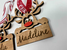 Load image into Gallery viewer, Reindeer Christmas Ornaments

