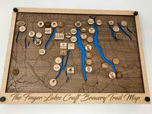 Load image into Gallery viewer, Finger Lakes Craft Brewery Trail Map
