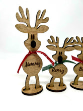 Load image into Gallery viewer, Stand Up Reindeer Christmas Decorations
