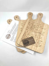 Load image into Gallery viewer, Cutting Board - Recipe Engraving
