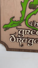 Load and play video in Gallery viewer, The Green Dragon Inn Sign
