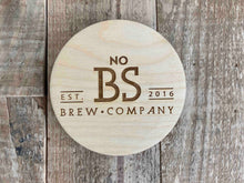Load image into Gallery viewer, Custom Engraved Wood Coasters
