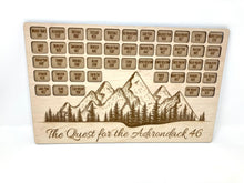 Load image into Gallery viewer, The Adirondack 46 Peaks Challenge Mountain Tracker
